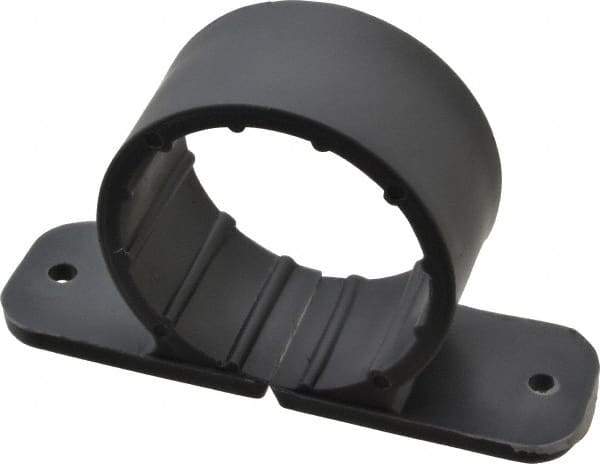 Oatey - 1-1/4" Pipe, Standard Pipe Clamp - Gray, Polypropylene - Americas Tooling