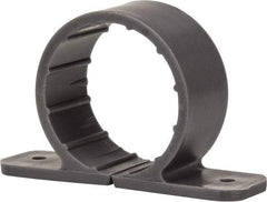 Oatey - 1-1/2" Pipe, Standard Pipe Clamp - Gray, Polypropylene - Americas Tooling