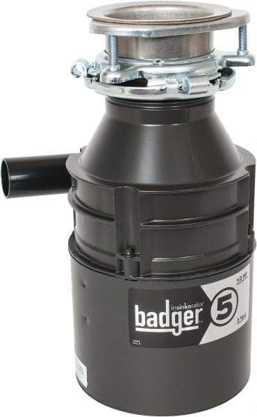 ISE In-Sink-Erator - Badger 5 Food Waste Disposer - 1/2 HP - Americas Tooling