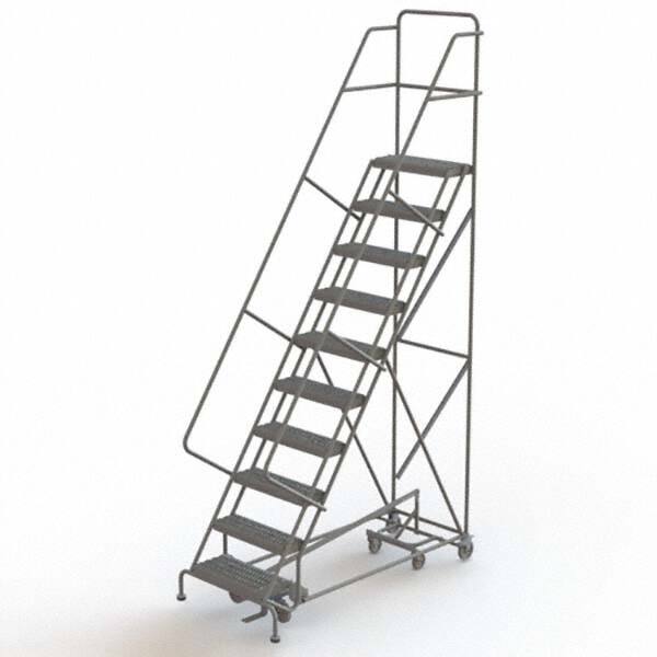 TRI-ARC - Rolling & Wall Mounted Ladders & Platforms Type: All-Directional Ladder Style: Rolling Safety Ladder - Americas Tooling