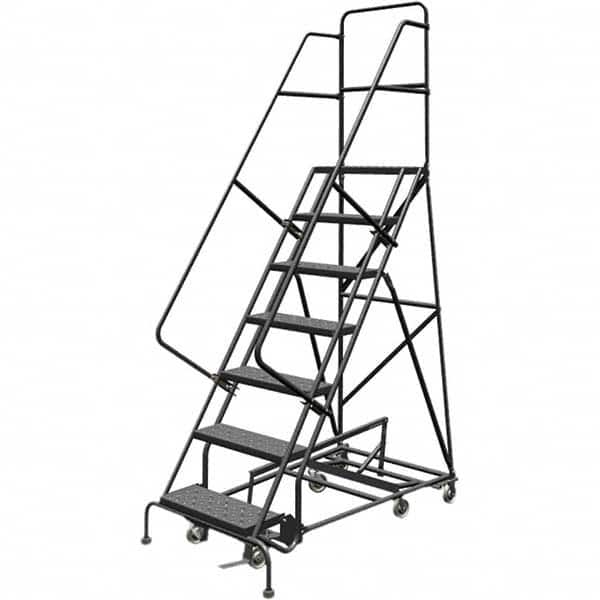 TRI-ARC - Rolling & Wall Mounted Ladders & Platforms Type: All-Directional Ladder Style: Rolling Safety Ladder - Americas Tooling