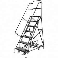 TRI-ARC - Rolling & Wall Mounted Ladders & Platforms Type: All-Directional Ladder Style: Rolling Safety Ladder - Americas Tooling