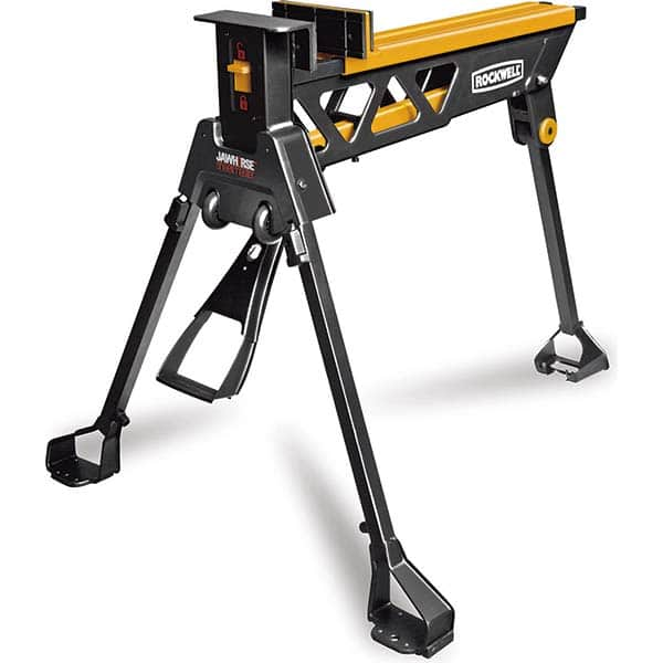 Rockwell - Stationary Work Benches, Tables Type: Foldup Sawhorse Top Material: Metal - Americas Tooling