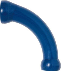 Loc-Line - 1/2" Hose Inside Diam, Coolant Hose Extended Elbow - For Use with Loc-Line Modular Hose System - Americas Tooling