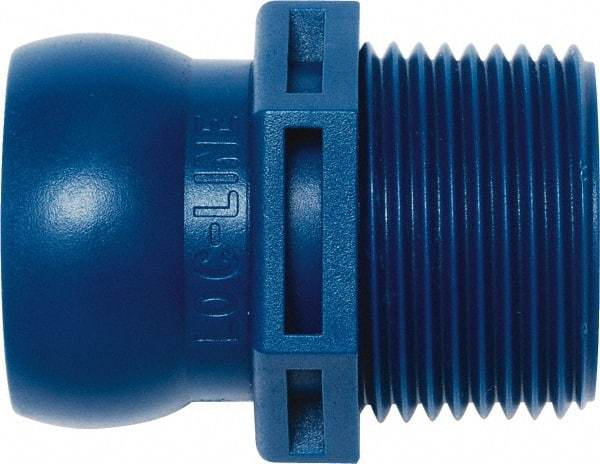 Loc-Line - 3/4" Hose ID, Male to Female Coolant Hose Connector - 3/4" BSPT, For Loc-Line Modular Hose Systems - Americas Tooling