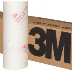 3M - 24" Wide x 100 Yd Long Clear Painter's Tape - Series 80767 - Americas Tooling