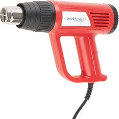 Value Collection - 104 to 932°F Heat Setting, Heat Gun - 120 Volts, 12.5 Amps, 1,500 Watts, 6' Cord Length - Americas Tooling