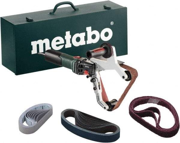 Metabo - 1-1/2 x 30", 2,400 to 8,900 RPM Air Belt Sander - 0.25 hp, 1,650 to 5,500 SFPM - Americas Tooling