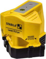 Stabila - 2 Beam 490' Max Range Cross Line Level - Red Beam, 3/16" at 50' Accuracy, Battery Included - Americas Tooling