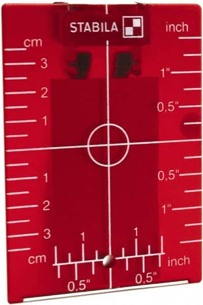 Stabila - Laser Level Target Plate - Use with LAR200, LAR250 - Americas Tooling