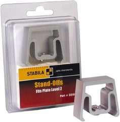 Stabila - Plate Level Standoff Mount - Silver, Use with 35610, 35712, 34610 & 34712 - Americas Tooling