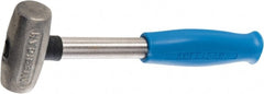 American Hammer - 1 Lb Head 1-1/8" Face Zinc Aluminum Alloy Nonmarring Hammer - Exact Industrial Supply