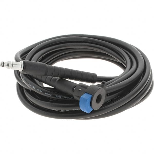 PRO-SOURCE - 2,600 Max psi Fixed Pressure Washer Hose - 25' Long, 6.35 Orifice, 1/4" Hole Size - Americas Tooling