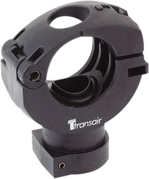 Transair - 1-1/2" ID, 40mm OD, Bracket - Plastic, 232 Max psi, 1/2 Female NPT, 3-15/16" Long - Americas Tooling