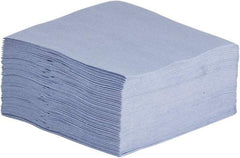 NuTrend Disposables - 1/4 Fold General Purpose Wipes - Poly Pack, 12" x 13" Sheet Size, Blue - Americas Tooling