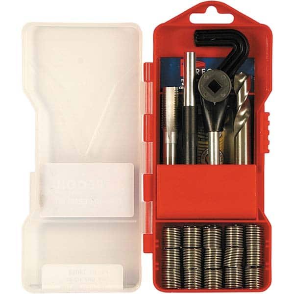 Recoil - Thread Repair Kits Insert Thread Size (mm): M5x0.8; M6x1.0; M8x1.00; M10x1.00; M12x1.25 Includes Drill: IncludesDrill - Americas Tooling