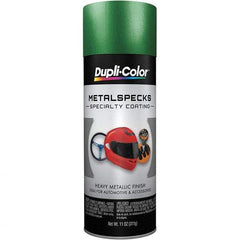 Dupli-Color - Metal Specks Shimmering Green Automotive Topcoat - 11 oz Aerosol Can - Americas Tooling