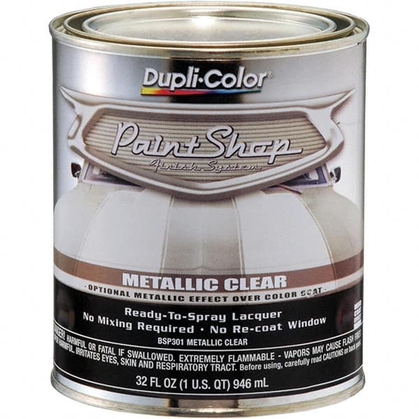 Dupli-Color - Metallic Clear Automotive Topcoat - 1 Qt Can - Americas Tooling