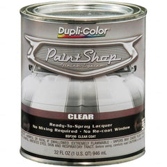 Dupli-Color - Clear Gloss Topcoat Automotive Topcoat - 1 Qt Can - Americas Tooling