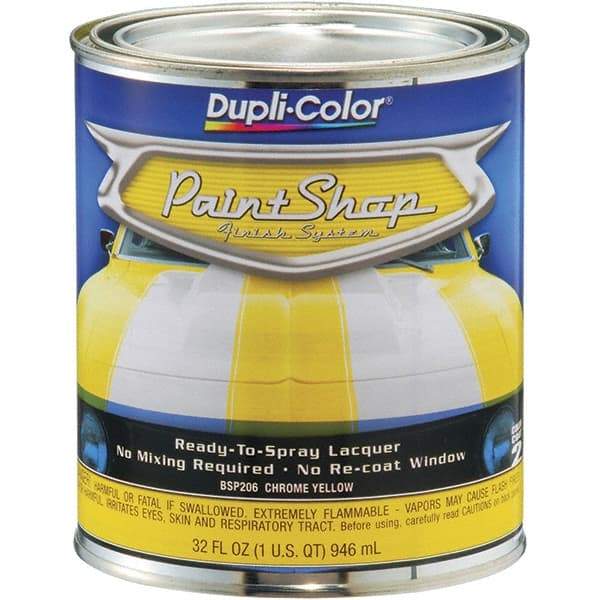 Dupli-Color - Chrome Yellow Automotive Topcoat - 1 Qt Can - Americas Tooling