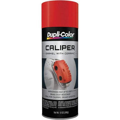 Dupli-Color - 12 oz Red Automotive Heat Resistant Paint - Gloss Finish, 500°F Max Temp, Comes in Aerosol Can - Americas Tooling