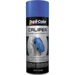 Dupli-Color - 12 oz Blue Automotive Heat Resistant Paint - Gloss Finish, 500°F Max Temp, Comes in Aerosol Can - Americas Tooling