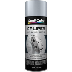 Dupli-Color - 12 oz Silver Automotive Heat Resistant Paint - Gloss Finish, 500°F Max Temp, Comes in Aerosol Can - Americas Tooling