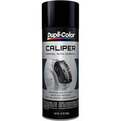 Dupli-Color - 12 oz Black Automotive Heat Resistant Paint - Gloss Finish, 500°F Max Temp, Comes in Aerosol Can - Americas Tooling