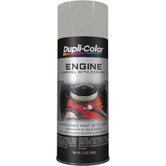 Dupli-Color - 12 oz Cast Coat Automotive Heat Resistant Paint - Metallic Finish, 500°F Max Temp, Comes in Aerosol Can - Americas Tooling