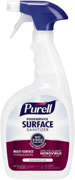 PURELL - 32 oz Spray Bottle Sanitizer, Pack of 6 - Exact Industrial Supply