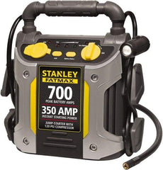 Stanley - 12 Volt Jump Starter with Inflator - 350 Amps, 700 Peak Amps - Americas Tooling