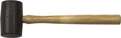 GearWrench - 1 Lb Head Rubber Mallet - 12" OAL, Hickory Handle - Americas Tooling