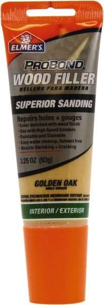 Elmer's - 3.25 oz Tube Wood Filler - Golden Oak - Americas Tooling