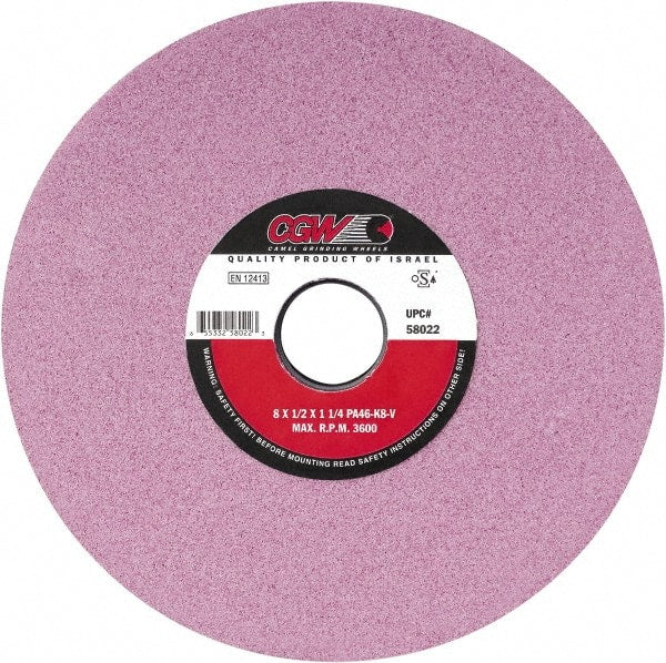 Camel Grinding Wheels - 12" Diam x 5" Hole x 1-1/2" Thick, J Hardness, 46 Grit Surface Grinding Wheel - Americas Tooling