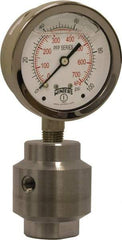 Winters - 2-1/2" Dial, 1/4 Thread, 0-1,000 Scale Range, Pressure Gauge - Bottom Connection Mount, Accurate to 1.5% of Scale - Americas Tooling