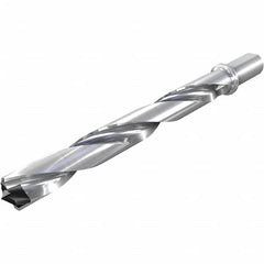 Iscar - 37 to 37.9mm, 8xD, 296mm Max Depth, 32mm Shank Diam, 296mm Flute, 398.6mm OAL, Replaceable-Tip Drill - Americas Tooling