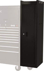 Proto - 4 Drawer Black Locker Cabinet - 15" Wide x 58" High x 18" Deep, Use with Heavy-Duty Key Drawer Liner - Americas Tooling