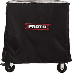 Proto - Tool Box Nylon Workstation Cover - 45" Wide x 42" High, Black, For J564542-6-1S, J564542-10 - Americas Tooling