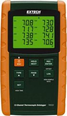 Extech - Temperature Recorders Type: Temperature Recorder Recording Time: 1 - 3600 Seconds - Americas Tooling