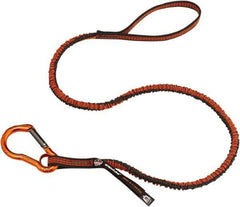 Ergodyne - 38" Tool Lanyard - Carabiner Connection, 60" Extended Length, Gray - Americas Tooling