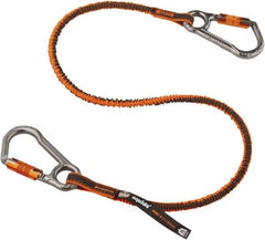 Ergodyne - 38" Tool Lanyard - Carabiner Connection, 60" Extended Length, Orange - Americas Tooling