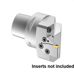 Kennametal - EG-P-GUP, EG-U-GUN, EG-U-GUP, ER-P-GUP, ER-U-GUN, ER-U-GUP Insert, 68.5mm Head Length, Modular Grooving Blade Holder Head - Left Hand Cut, System Size PSC80, Through Coolant, Series Beyond Evolution - Americas Tooling