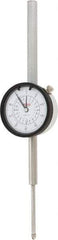 SPI - 2" Range, 0-100 Dial Reading, 0.001" Graduation Dial Drop Indicator - 2.2" Dial, 0.1" Range per Revolution, 0.004" Accuracy, Revolution Counter, Includes NIST Traceability Certification - Americas Tooling