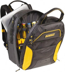 DeWALT - 33 Pocket Backpack Tool Bag - 15" Wide x 11" Deep x 21-1/2" High - Americas Tooling