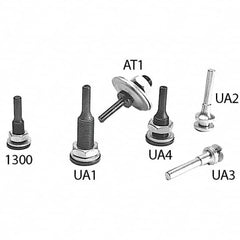 Brush Research Mfg. - Brush Arbors Product Compatibility: NamPower Disc Brush Arbor Type: Threaded Adapter - Americas Tooling