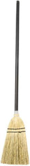 Harper Brush - 39" OAL Corn Blend Bristle Lobby Broom - 28" Long Wood Handle, 10" Bristle Length, 8" Wide - Americas Tooling