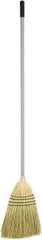 Harper Brush - 53-1/2" OAL Corn Blend Bristle Broom - 39" Long Metal Handle, 14-1/2" Bristle Length, 10" Wide - Americas Tooling