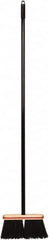 Harper Brush - 52" OAL Synthetic Bristle Straight Cut Broom - 48" Long Metal Handle, 4" Bristle Length, 9" Wide, Water Resistance - Americas Tooling