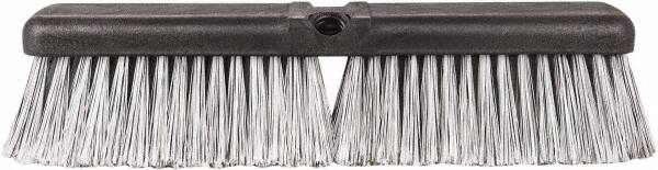 Harper Brush - 14" OAL, Vehicle Wash Brush - Black Flagged Plastic Bristles, 2-1/4" Trim Length - Americas Tooling