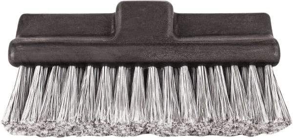 Harper Brush - 10" OAL, Vehicle Brush - Black Flagged Plastic Bristles, 2-1/4" Trim Length - Americas Tooling